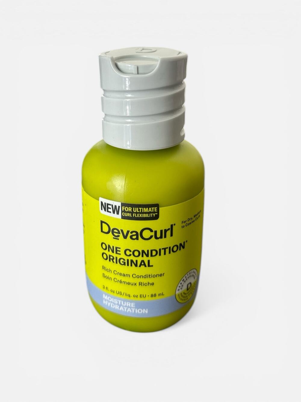 Deva Curl One Condition Original Rich‎ Cream Conditioner-3 fl oz-New
